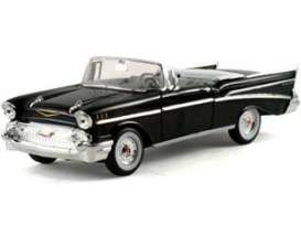Chevrolet  - 1957 black - 1:32 - Signature Models - sig32430bk | The Diecast Company
