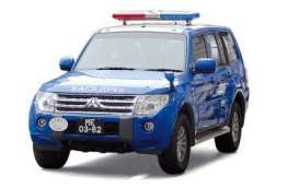 Mitsubishi  - 2013 blue - 1:43 - Ixo Premium X - PRD503 - ixPRD503 | The Diecast Company