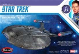 Star Trek  - NX-01 Enterprise  - 1:1000 - Polar Lights - POL0966 - plls0966 | The Diecast Company
