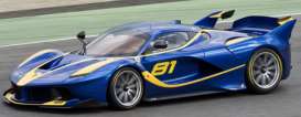 Ferrari  - FXX-K 2014 blue - 1:18 - BBR - BBR182264 - BBR182264 | The Diecast Company