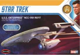 Star Trek  - NCC-1701 Refit  - 1:1000 - Polar Lights - POL0974 - plls0974 | The Diecast Company