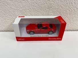 Mercedes Benz  - SLS AMG red - 1:43 - Rastar - 58100 - rastar58100r | The Diecast Company