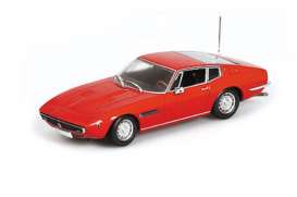 Maserati  - Ghibli Coupe 1969 red - 1:87 - Minichamps - 870123020 - mc870123020 | The Diecast Company