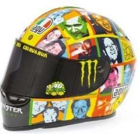 Helmet  - 2010 multicolor - 1:10 - Minichamps - 315100096 - mc315100096 | The Diecast Company