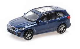 BMW  - X5 2019 blue metallic - 1:87 - Minichamps - 870029201 - mc870029201 | The Diecast Company