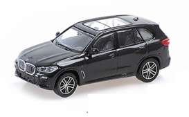 BMW  - X5 2019 black metallic - 1:87 - Minichamps - 870029202 - mc870029202 | The Diecast Company