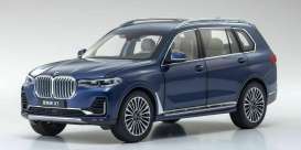 BMW  - X7 2019 blue metallic - 1:87 - Minichamps - 870029301 - mc870029301 | The Diecast Company