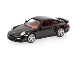 Porsche  - 911 Turbo (997) 2006 grey metallic - 1:87 - Minichamps - 870065200 - mc870065200 | The Diecast Company