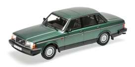 Volvo  - 240 GL 1986 green metallic - 1:87 - Minichamps - 870171400 - mc870171400 | The Diecast Company