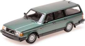 Volvo  - 240 GL Break 1986 dark green - 1:87 - Minichamps - 870171414 - mc870171414 | The Diecast Company