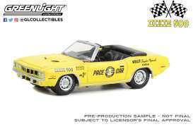 Plymouth  - Barracuda 1971 yellow - 1:64 - GreenLight - 30394 - gl30394 | The Diecast Company