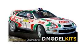 Toyota  - Celica GT-Four S205 Rally #1 1995  - 1:24 - DM Modelkits - DMK-003 - DMK003 | The Diecast Company