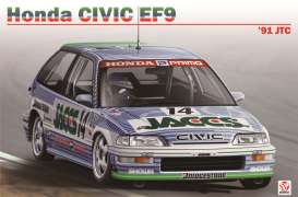 Honda  - Civic EF9 1991  - 1:24 - Beemax - 24030 - bmx24030 | The Diecast Company