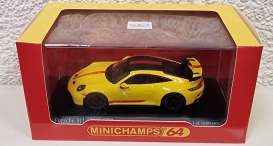 Porsche  - 911 (992) GT3 racing yellow - 1:64 - Wbros - 643061006 - wbros643061006 | The Diecast Company