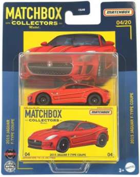 Jaguar  - F-type Coupe red - 1:64 - Matchbox - HFL78 - MBHFL78 | The Diecast Company
