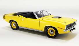 Plymouth  - Cuda Convertible 1970 yellow - 1:18 - Acme Diecast - 1806129 - acme1806129 | The Diecast Company