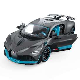 Bugatti  - Divo grey/blue - 1:24 - Rastar - 63900 - rastar63900gy | The Diecast Company