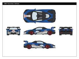 McLaren  - Senna 2020 dark blue/grey - 1:24 - Motor Max - 79668 - mmax79668 | The Diecast Company