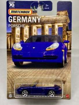 Porsche  - 911 blue - 1:64 - Matchbox - HPC63 - MBHPC63 | The Diecast Company