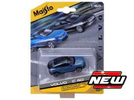 Volvo  - C40 blue - 1:64 - Maisto - 15751C40 - mai15751C40 | The Diecast Company