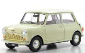 Morris  - Mini Minor 1967 white - 1:18 - Kyosho - Kyo8964W0 - kyo8964W0 | The Diecast Company