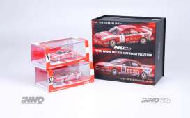 Toyota  - Corona EXIV #1 & #37 1995 red/white - 1:64 - Inno Models - in64-EXIV-TOMS95-BS - in64EXIV-TOMS95BS | The Diecast Company