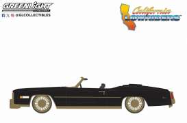Cadillac  - Eldorado Convertible 1976 black/gold - 1:64 - GreenLight - 63070F - gl63070F | The Diecast Company