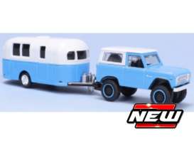 Ford  - Bronco 1966 blue/white - 1:64 - Maisto - 15368-23038 - mai15368-23038 | The Diecast Company