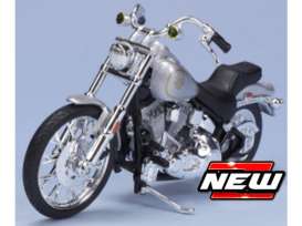 Harley Davidson  - FXST 1984 silver - 1:18 - Maisto - 23107 - mai20-23107 | The Diecast Company