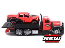 Muscle Machines  - Ford F150 1953 red/black - 1:64 - Maisto - 22878 - mai15055-22878 | The Diecast Company