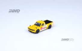 Nissan  - Pick Up yellow - 1:64 - Inno Models - in64-HKT-MOTUL - in64HKT-MOTUL | The Diecast Company