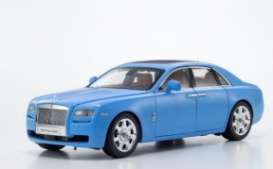 Rolls Royce  - Ghost  light blue matt - 1:18 - Kyosho - 8802LB - kyo8802LB | The Diecast Company